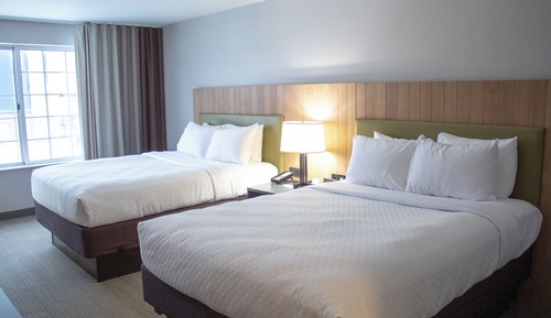 Habitación, 2 camas de matrimonio, accesible para personas con discapacidad, no fumadores