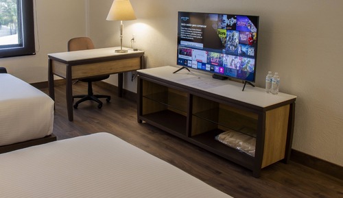 Standard room two double beds