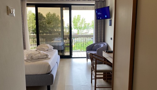 Junior Quadruple Room with  Balcony