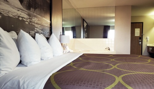 Habitación, 1 cama de matrimonio grande, no fumadores, bañera de hidromasaje