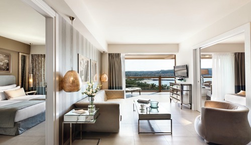 Suite familiar, 2 habitaciones, vistas al mar