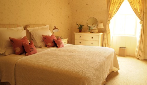 Habitación estándar con 1 cama doble o 2 individuales, vistas al jardín