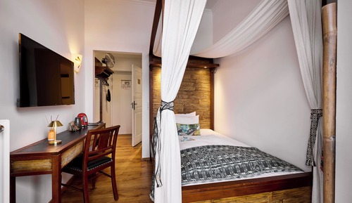 Habitación individual, balcón