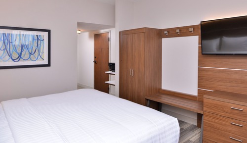Suite, 1 cama de matrimonio grande, accesible para personas con discapacidad (Comm, Tub)