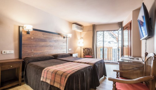 Habitación doble, balcón
