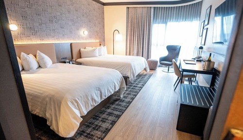 Habitación estándar, 2 camas de matrimonio