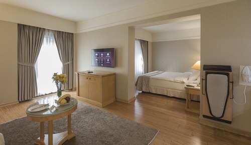 Suite junior, 1 cama de matrimonio, vistas a la ciudad