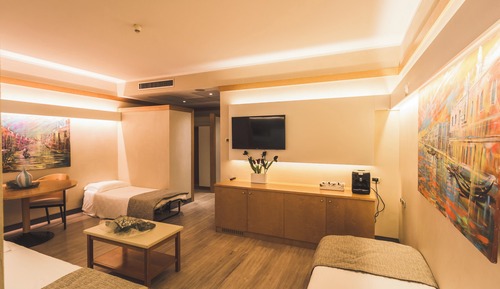 Suite junior, bañera de hidromasaje