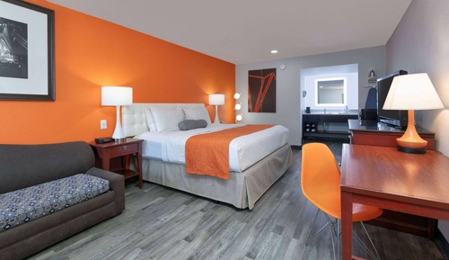 Habitación, 1 cama de matrimonio grande, accesible para personas con discapacidad, no fumadores