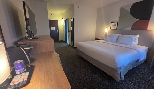 Habitación, 1 cama de matrimonio grande, accesible para personas con discapacidad, bañera (Mobility)
