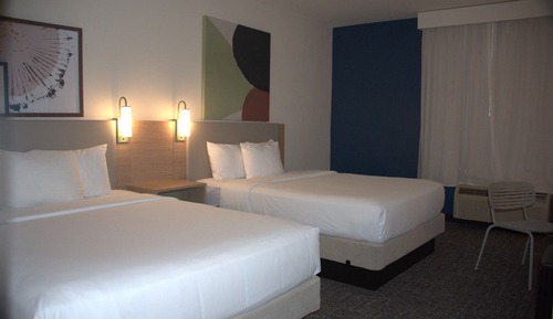 Habitación, 2 camas de matrimonio