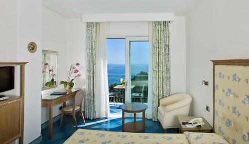 Habitación Deluxe con 1 cama doble o 2 individuales, vistas al mar