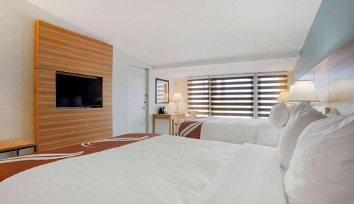 Habitación, 2 camas de matrimonio, no fumadores, junto a la piscina