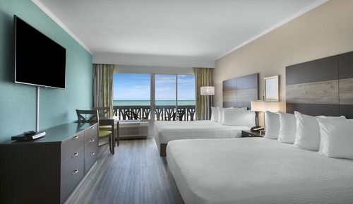 Habitación, frente al mar