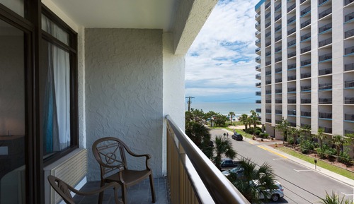 Habitación estándar, 2 camas de matrimonio, vistas al complejo turístico