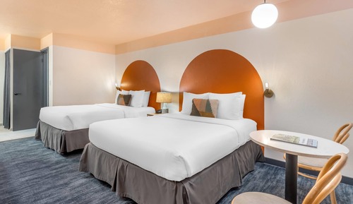 Habitación estándar, 2 camas de matrimonio, no fumadores