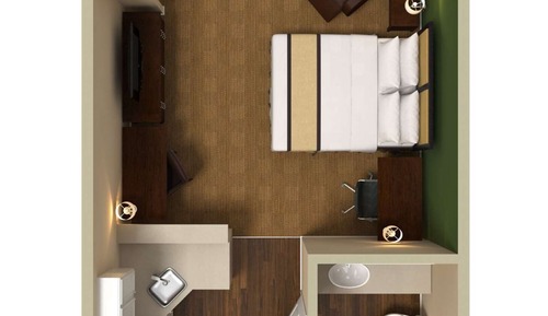 Estudio, 1 cama de matrimonio, no fumadores