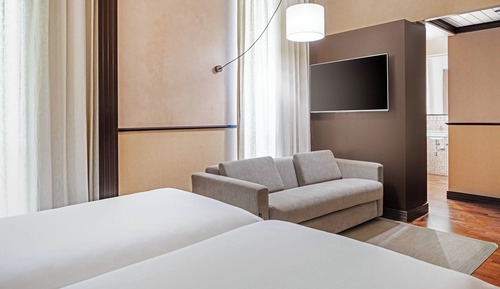 Habitación familiar, 1 cama de matrimonio grande con sofá cama, no fumadores