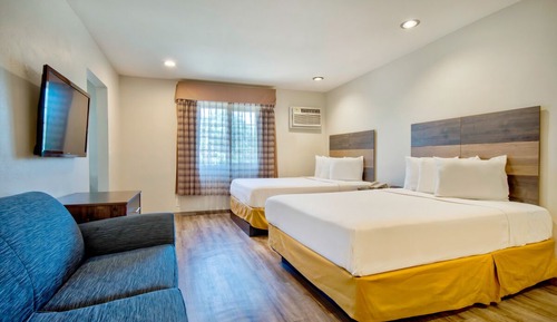 Habitación Deluxe, 2 camas dobles, no fumadores, frigorífico y microondas