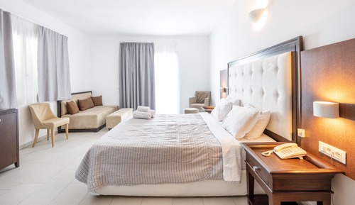 Habitación superior, vistas al mar