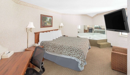 Suite estudio, 1 cama de matrimonio grande, no fumadores, bañera de hidromasaje