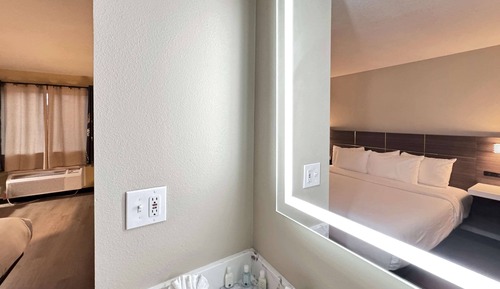 Habitación, 1 cama de matrimonio grande, accesible para personas con discapacidad, no fumadores