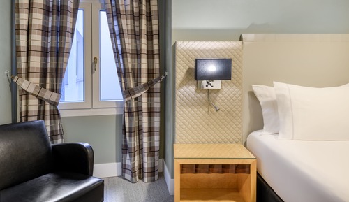 Habitación básica, 1 cama doble o 2 individuales