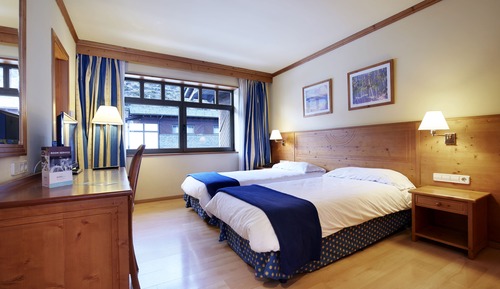 Habitación Deluxe, 2 camas individuales, vistas a la montaña