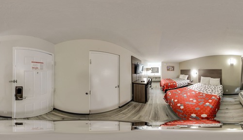 Habitación estándar, 2 camas de matrimonio, no fumadores
