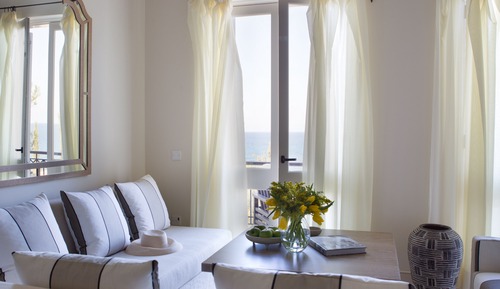 Suite junior, vistas al mar