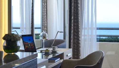 Habitación familiar, vistas al mar