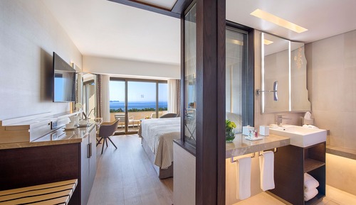 Habitación superior, vistas al mar