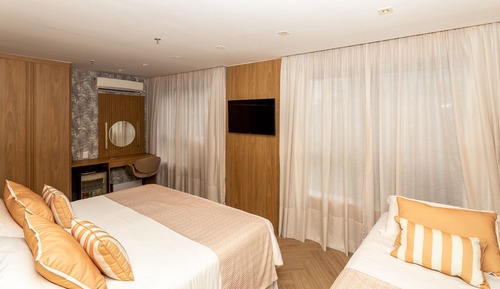 Habitación triple Deluxe