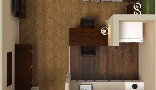Estudio, 1 cama de matrimonio, no fumadores