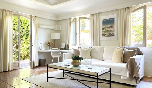 Suite familiar, 2 habitaciones, terraza, vistas al jardín