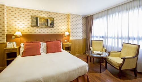 Habitación doble de uso individual, 1 cama de matrimonio grande
