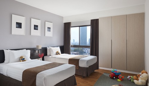 Apartamento ejecutivo, 2 habitaciones