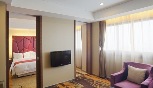 Suite, 1 cama de matrimonio grande, vistas al jardín