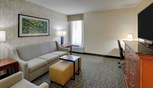 Suite, 1 cama de matrimonio grande con sofá cama, frigorífico y microondas (Upper Floor)