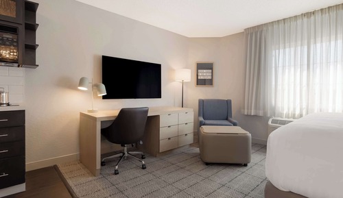 Suite estudio, 1 cama de matrimonio, accesible para personas con discapacidad (Mobility Tub)