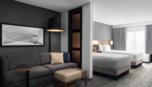 Habitación (Two Double Beds with Sofa Bed)