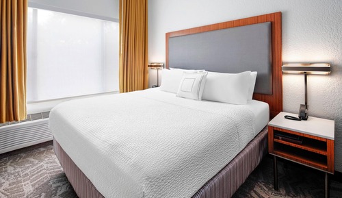 Suite estudio, 1 cama de matrimonio grande con sofá cama (Mobility/Hearing Accessible, Tub)