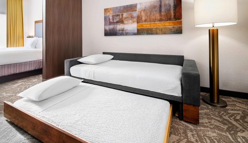 Suite estudio, 1 cama de matrimonio grande con sofá cama
