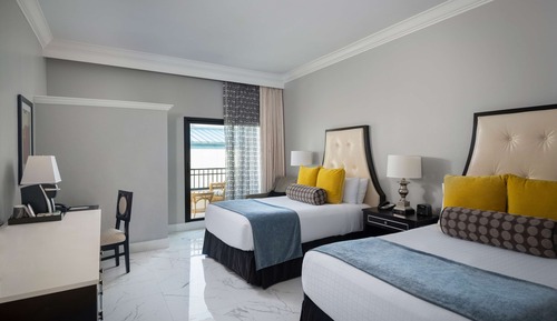 Habitación Deluxe, 2 camas dobles (Plaza View)