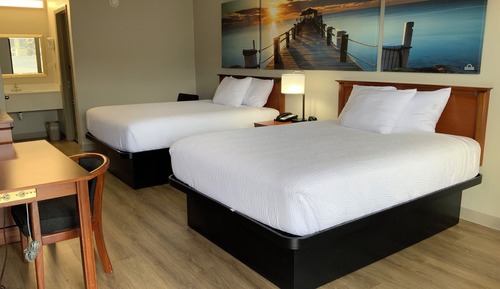 Habitación estándar, 2 camas de matrimonio