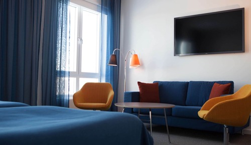 Suite junior, 2 camas individuales, no fumadores, vistas al mar