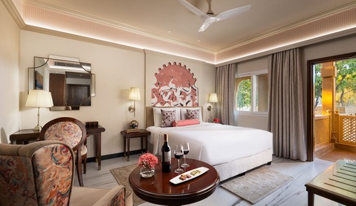 Palace Room Double Bed with Balcony