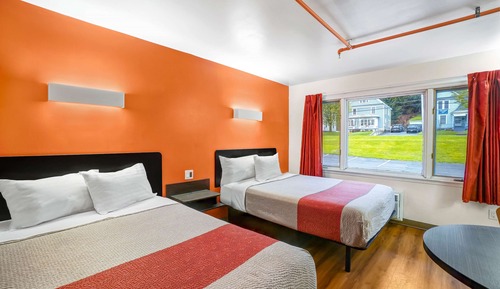 Habitación estándar, 2 camas de matrimonio, no fumadores, frigorífico y microondas