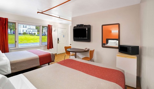 Habitación estándar, 2 camas de matrimonio, accesible para personas con discapacidad, no fumadores