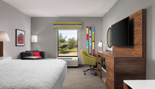 Habitación, 1 cama de matrimonio grande, accesible para personas con discapacidad, bañera